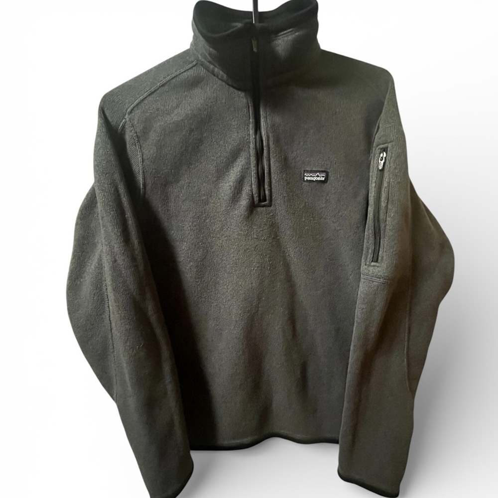 Patagonia Women’s Small Gray Quarter Zip Fleece Pullover